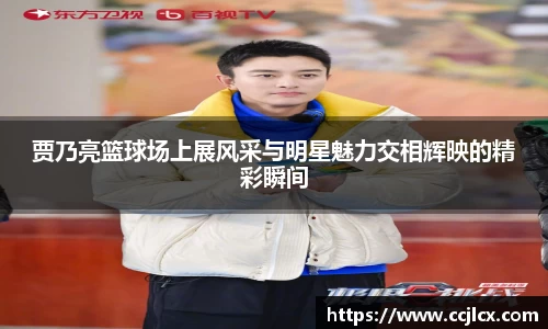 贾乃亮篮球场上展风采与明星魅力交相辉映的精彩瞬间